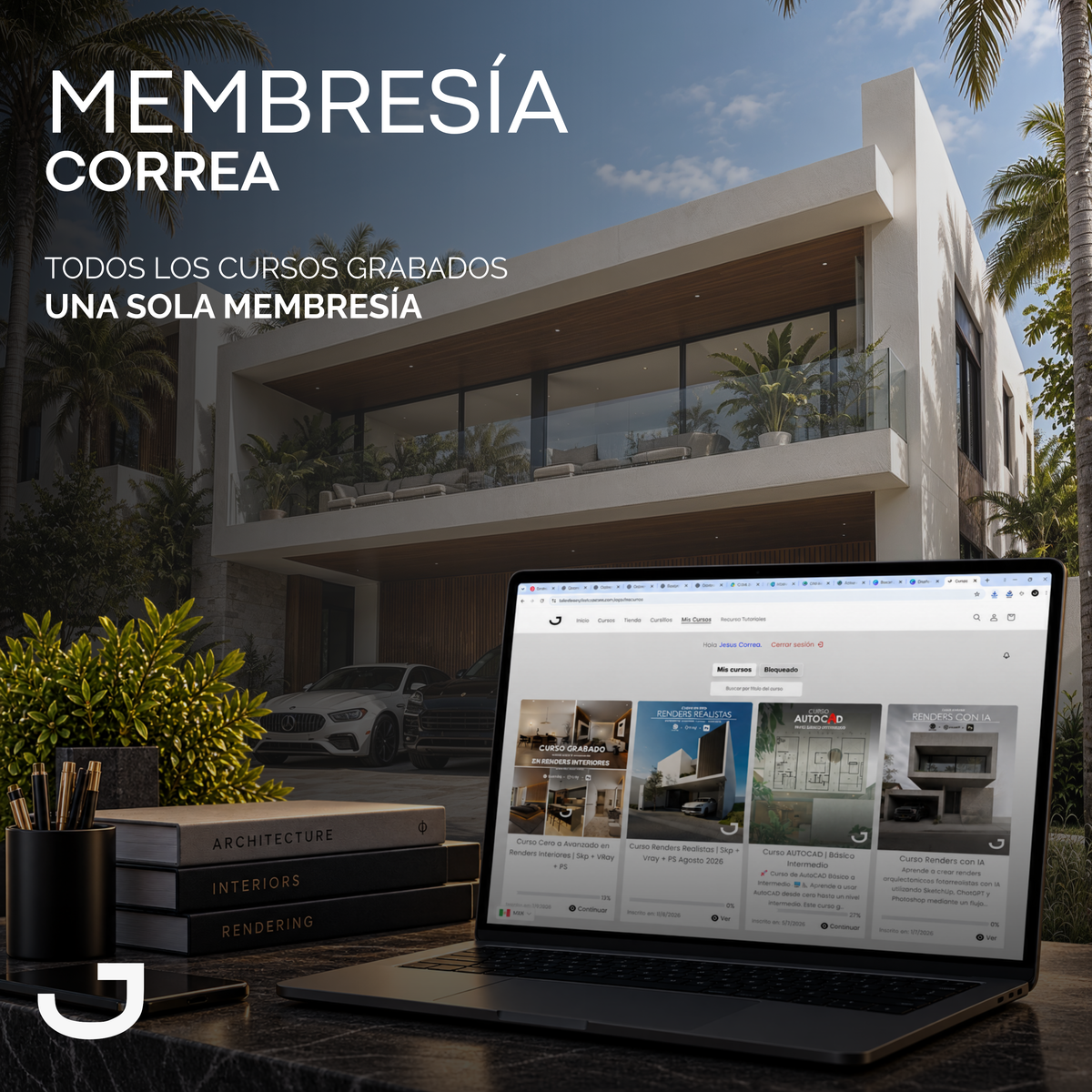 MEMBRESÍA CORREA | Todos los Cursos Grabados