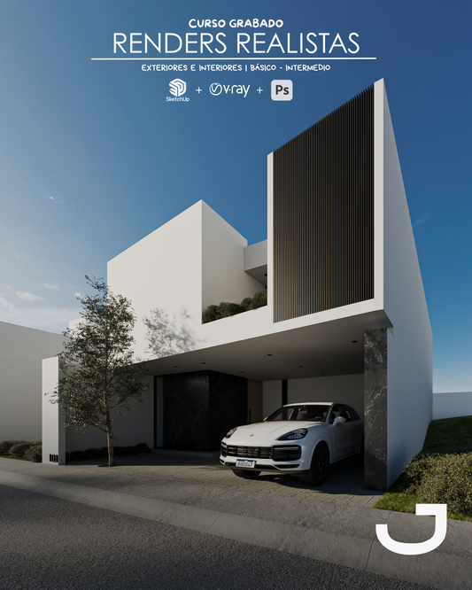 Curso Renders Realistas | Skp + Vray + Ps